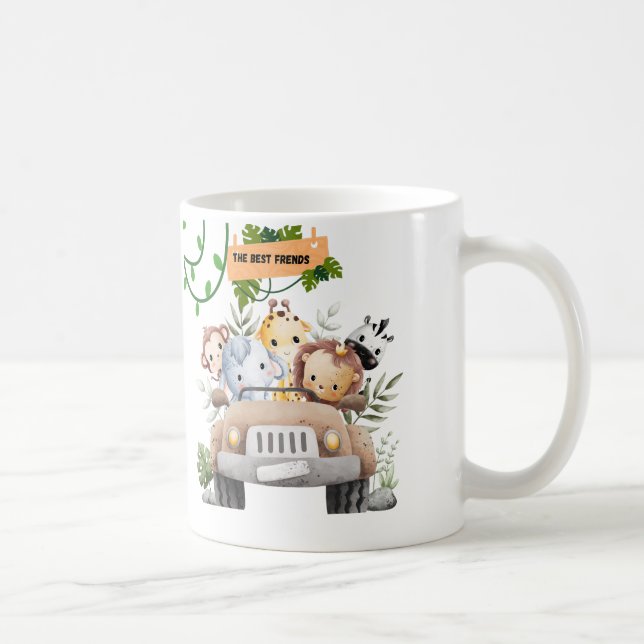 TAZA DE CAFÉ ANIMLAS (Derecha)