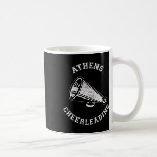 Taza De Café Ánimo de Atenas Angustiado Retro Porrista de los 9
