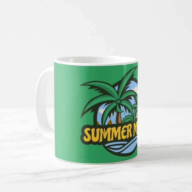 Taza De Café Ánimo de verano (Anverso izquierdo)