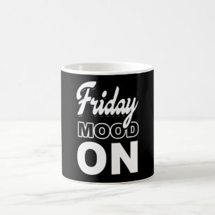 Taza De Café Ánimo de viernes activado