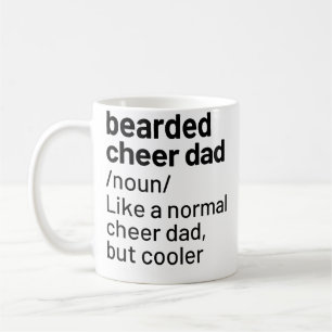 Taza De Café Ánimo Papá Barbudo Definición Ánimo Divertido
