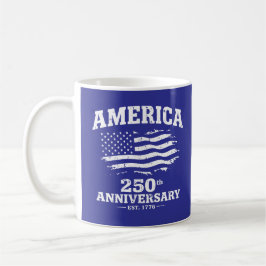 Taza De Café Aniversario 250 de América