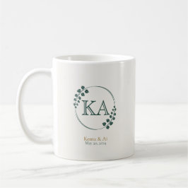 Taza De Café Aniversario Boda personalizado