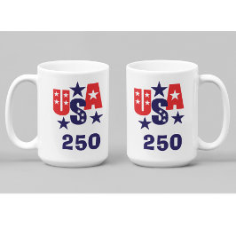 Taza De Café Aniversario de América 1776–2026