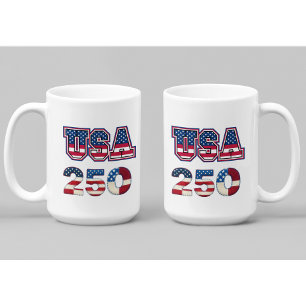 Taza De Café Aniversario de América 1776–2026