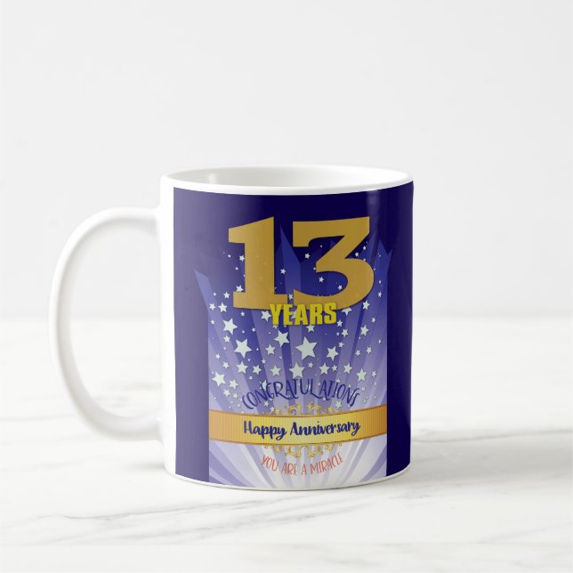 Taza De Café Aniversario de la Recuperación de PERSONALIZADOS d (Izquierda)