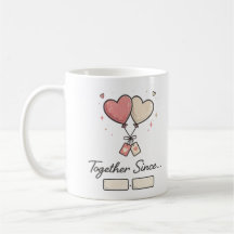 Aniversario de Pareja Personalizado Desde Entonces
