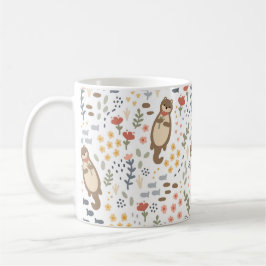 Taza De Café Aniversario de San Valentín de Otter Lovers Gift