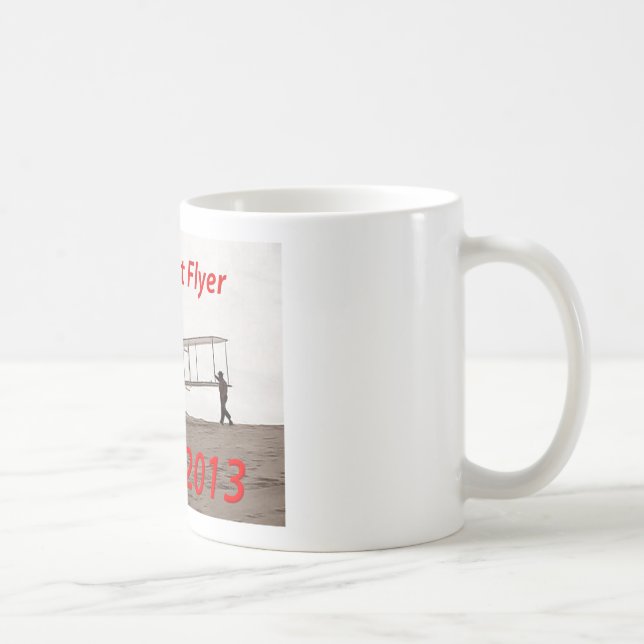Taza De Café Aniversario del aviador de Wright (1903-2013) (Derecha)