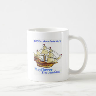 Taza De Café Aniversario del velero del descendiente de