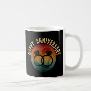 Taza De Café aniversario feliz