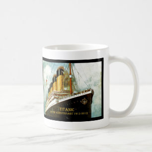 Taza De Café Aniversario titánico del RMS 100o