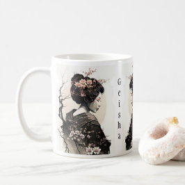 Taza De Café Anmutige japanische Geisha - 