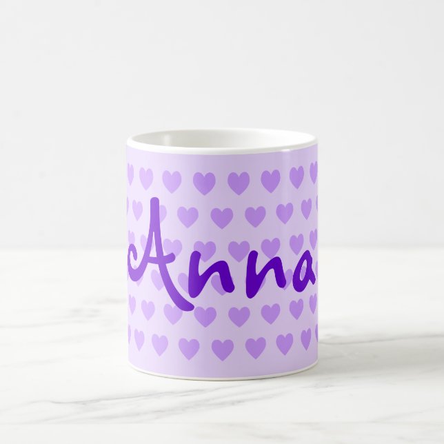 Taza De Café Anna en morado (Centro)