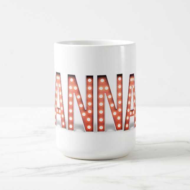 Taza De Café Anna Marquee Lights (Centro)
