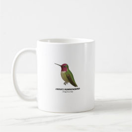 Taza De Café Anna's Hummingbird - Birds of California Mug