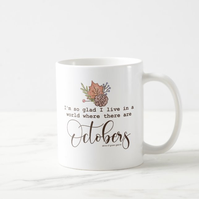Taza De Café Anne De Green Gables Cita (Derecha)