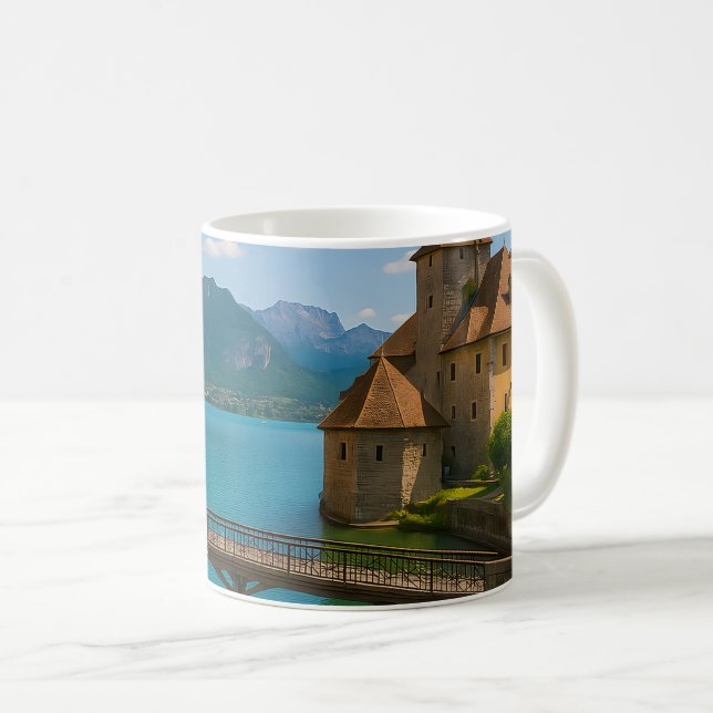 Taza De Café Annecy Alpine Blue (Anverso derecho)