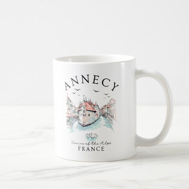 Taza De Café Annecy France – Venice of the Alps (Derecha)