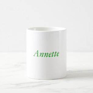 Taza De Café Annette Coffee Mug