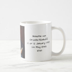 Taza De Café Annette von Droste-Hulshoff 1838
