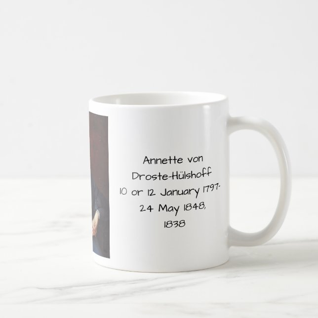 Taza De Café Annette von Droste-Hulshoff 1838 (Derecha)