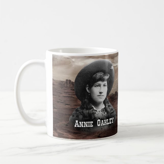 Taza De Café Annie Oakley histórico (Izquierda)