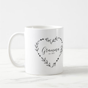 Taza De Café Año de Est. de la Abuela 