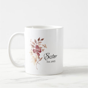 Taza De Café Año de establecimiento de la hermana – Hito de la 