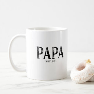 Taza De Café Año de fundación del Papa