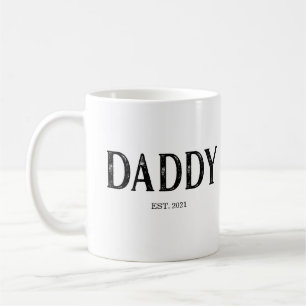 Taza De Café Año de fundación del papá
