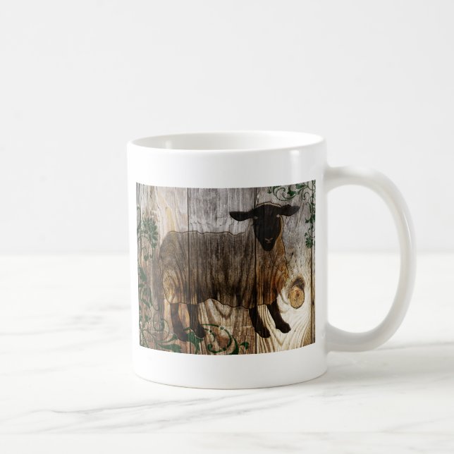 Taza De Café año de la oveja de madera (Derecha)