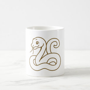 TAZA DE CAFÉ AÑO DE LA SERPIENTE