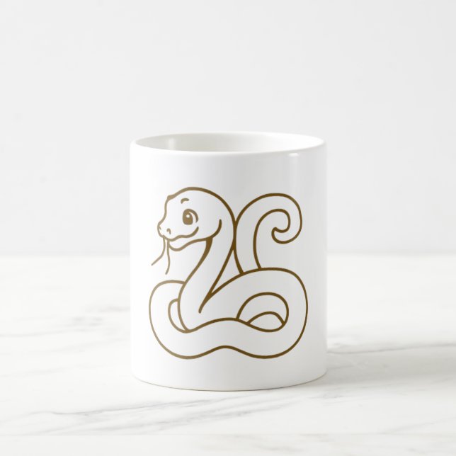 TAZA DE CAFÉ AÑO DE LA SERPIENTE (Centro)