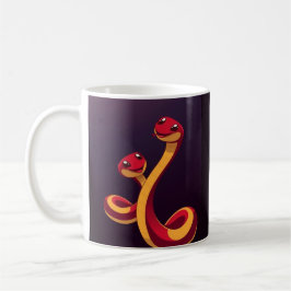 Taza De Café Año de la serpiente (foco de atención)