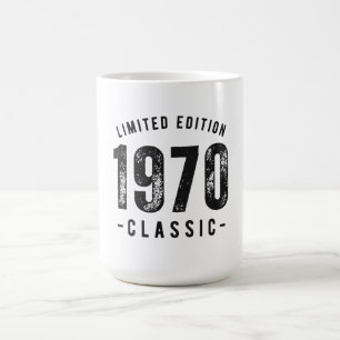 Taza De Café Año de nacimiento clásico de 1970
