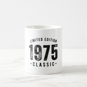 Taza De Café Año de nacimiento clásico de 1975