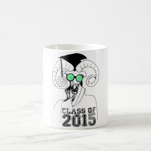 Taza De Café Año de ovino 2015 - Clase de graduado 2015 -