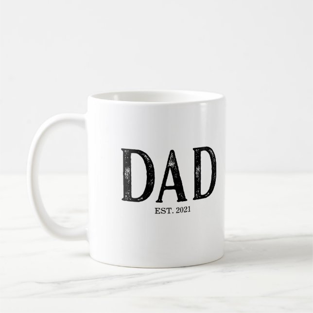 Taza De Café Año de papá establecido (Izquierda)