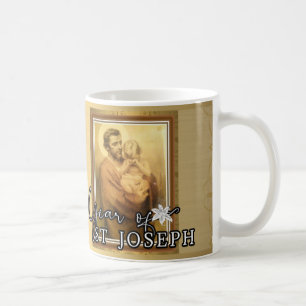 Taza De Café Año de San José Conmemoración Católica Religio