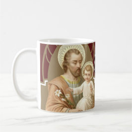 Taza De Café Año de San José Conmemoración Religiosa Católica