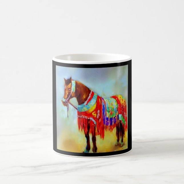 Taza De Café Año del caballo 5 (Centro)