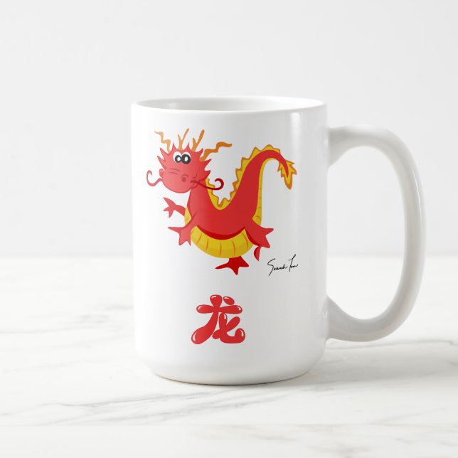 Taza De Café Año del dragón (Derecha)