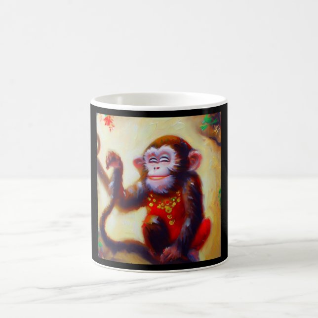 Taza De Café Año del mono (Centro)