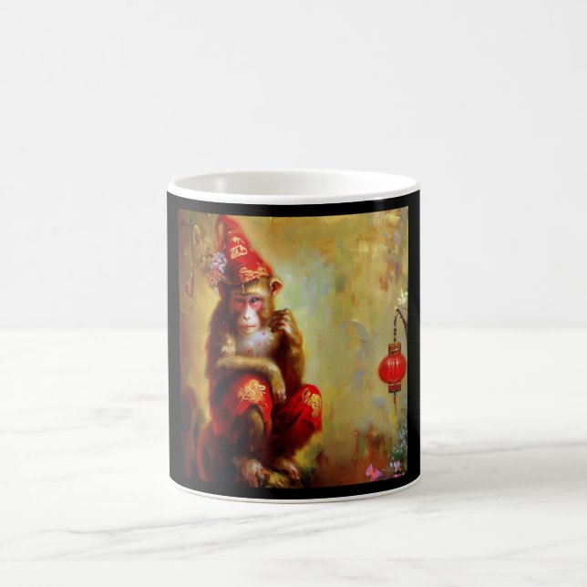 Taza De Café Año del mono 5 (Centro)