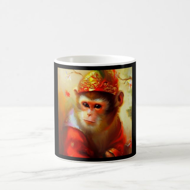 Taza De Café Año del mono 7 (Centro)