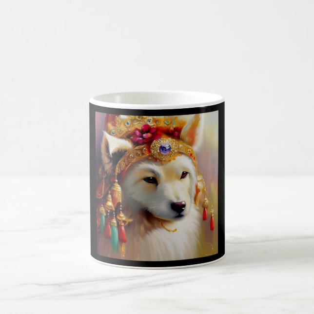 Taza De Café Año del perro 8 (Centro)