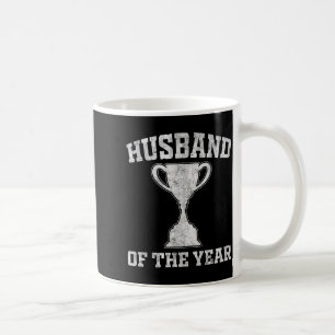 Taza De Café Año Esposo Esposo Trofeo Vintage Aniversario