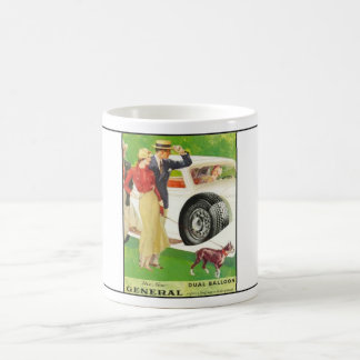 Taza De Café Año general 1933 ad.2 del neumático