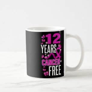 Taza De Café Año Libre de Cáncer para la Conciencia del Cáncer 
